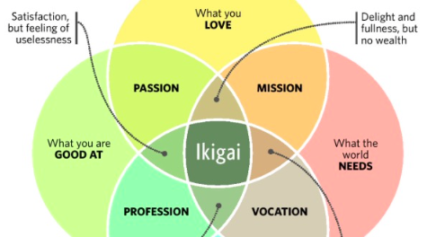 Ikigai (jap.: Lebenssinn)