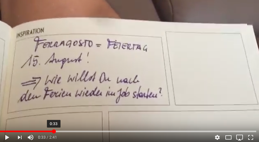 Top im Job: bestens vom Urlaub retour